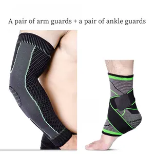 Elbow Compression Sleeve, Elbow Brace for Tennis Elbow Relief, Arthritis Pain Relief, Golfers Elbow Support, Unisex Design, Pair Included