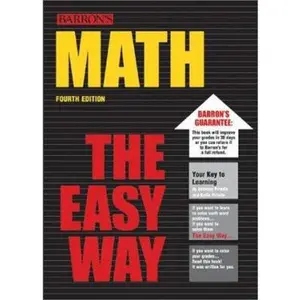 USED-Math the Easy Way (Barron's Easy Series) by Anthony Prindle (Paperback)