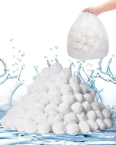 Pool Filter Balls For Sand Filter Pumps, 3.5 Lb Reusable Filtration Media For Swimming Pools, Replacement Pool Filtration Media, Improves Water Clarity, Reduces Maintenance, Enhances Sand Filter Efficiency And Flow
