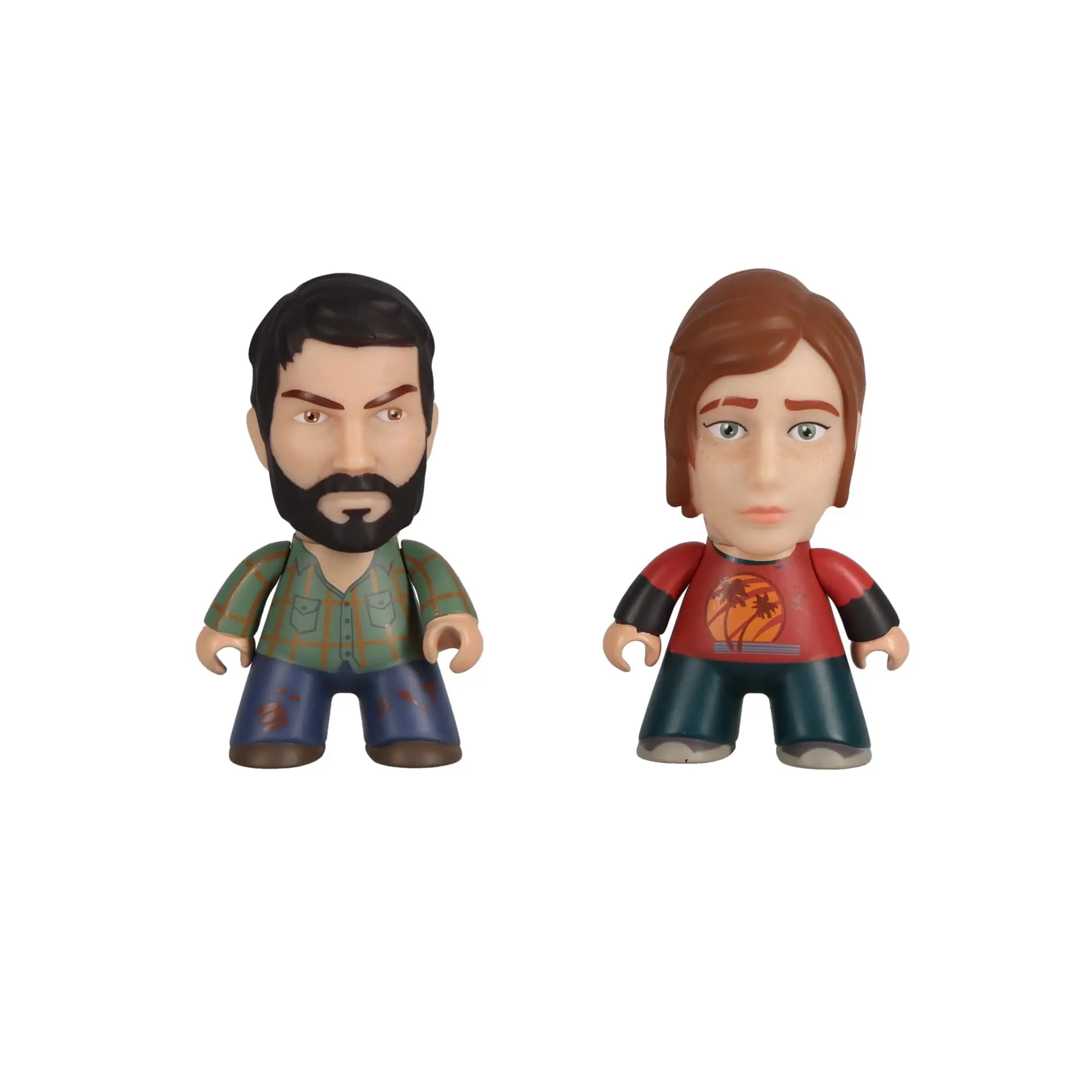The Last of Us 3-Inch Joel & Ellie Themed Figure - Official License, Minimal Artic. Figurine Collectibles for Action & Toy Figures Collectors