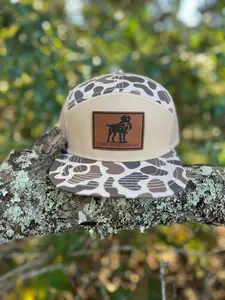 Duck Dog - “Old’s Cool” Camo Flatbill Snapback - Lost Hat Co.