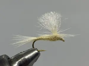 One Dozen (12) Parachute Light Cahill Dry Fly- Strike Fly Company