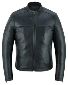 Gripster Men's Soft Leather Classic Jacket, Menswear Tops & Coats