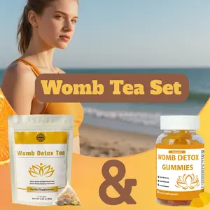 Siyolaherb Natural Womb Detox Fibro Tea Set for Women to PMS and Hormone balance, Herbal Hormone Balance  Tea 10 TeaBags Help with Hormone Balance & Period Cramps & Uterus Warm