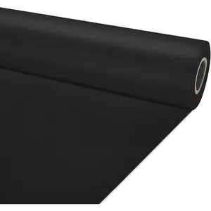 Black Bulletin Board Paper Roll,14.8FTx47IN Large   Erasable Classroom Wall Background Backdrop, Fade-Resistant Fabric Wrapping Paper School Decors Teacher Supplies