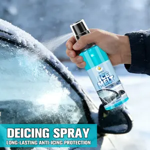 1pc 100ML Jb-Xpcs Car De-Icing Spray, Anti-Freeze & Fast Ice Melter, Fits Windows Mirrors Doors, Winter Vehicle Maintenance