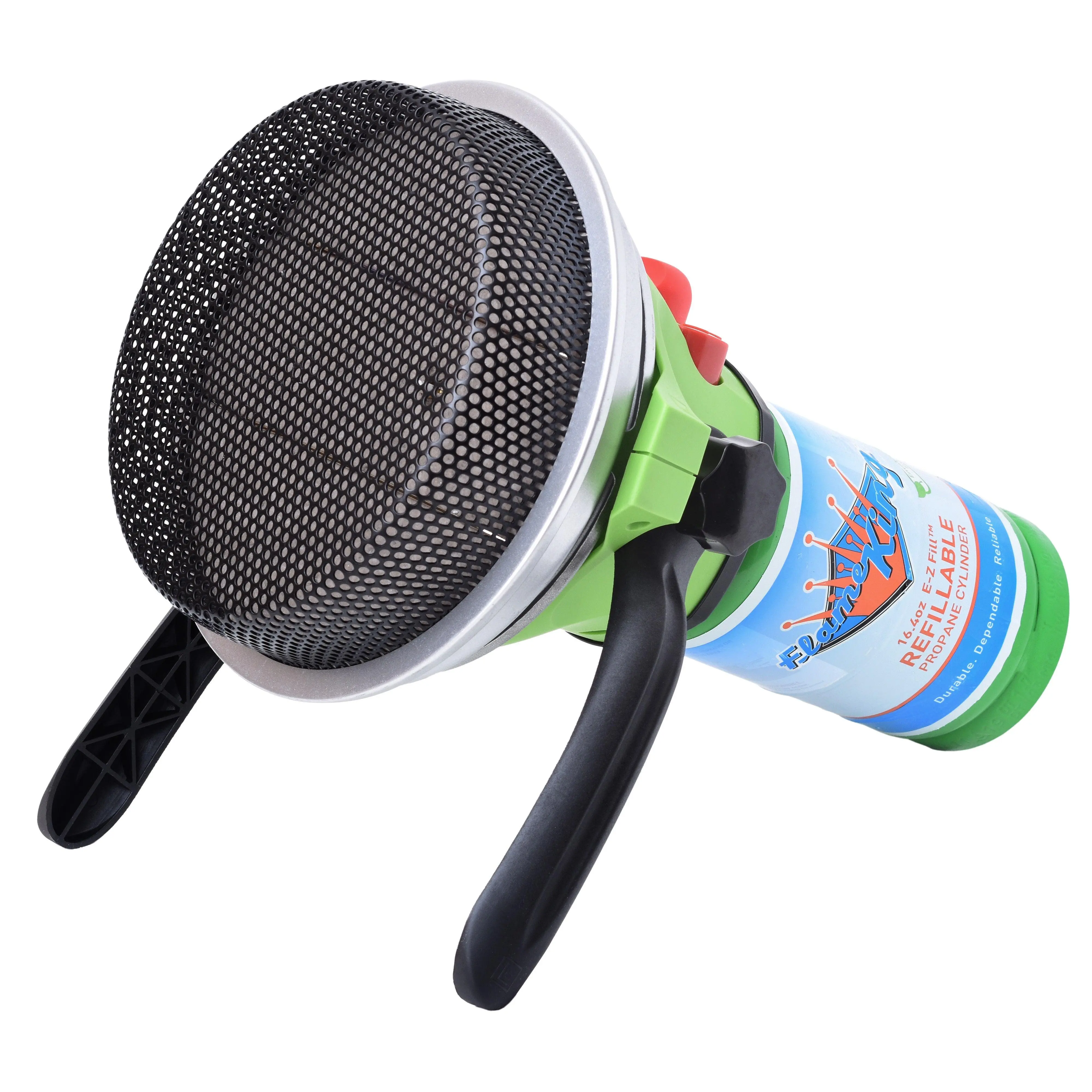 Flame King Portable Propane Gas Outdoor Heater with Piezo Igniter for Camping, Garage, Ice Fishing, Patio, and Tabletop