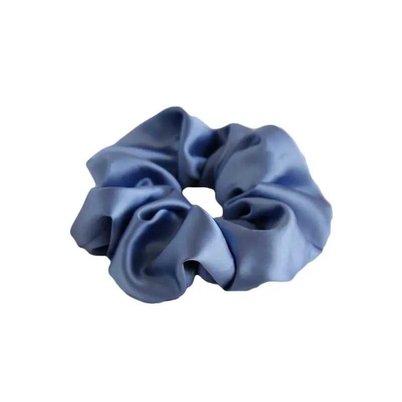 Women's High-End Satin Scrunchie - Female Universal-Size French-Style Elegant Hair Accessory, Korean Minimalist Elastic Hair Tie, Hairbands for Messy Buns, Scrunchies