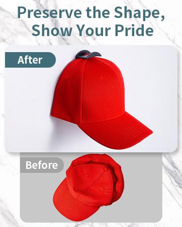 2 PCS Stackable Hat Storage for Baseball Caps – Holds up to 24 Caps Hat Organizer for Closet, Sturdy Snapback Boxes for Men with Cardboard, Stackable Hat Box in Breathable Linen Fabric, Clear Window Closet Storage, Keeps Hats Clean & Organized, Grey