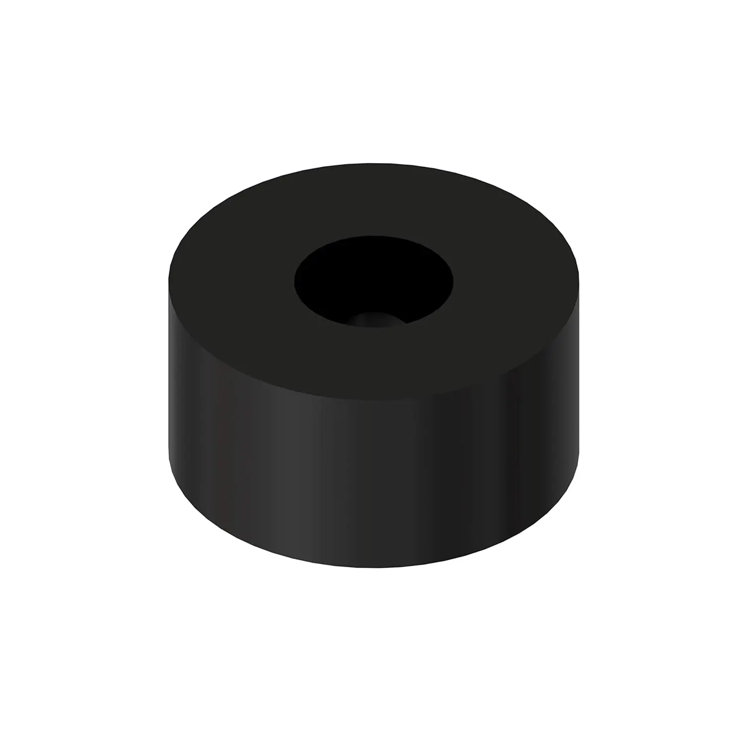 Black Nylon Spacer 1/4inches Thick, 1/2inches OD 0.194inches ID, 50 Pack for VEX Robotics