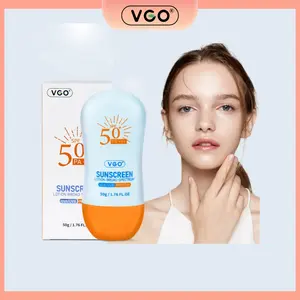 VGO Facial Sunscreen & Sun Care, Broad Spectrum SPF50 PA+++ Sunscreen Lotion - UVA/UVB Protection & Lightweight Hydration Skincare Hypoallergenic