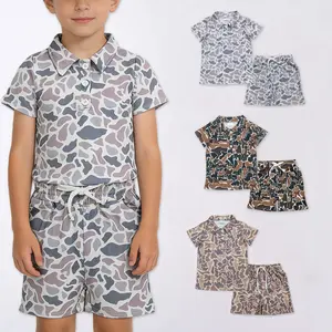 Toddler Summer Short Sleeve Boy Set Casual Set