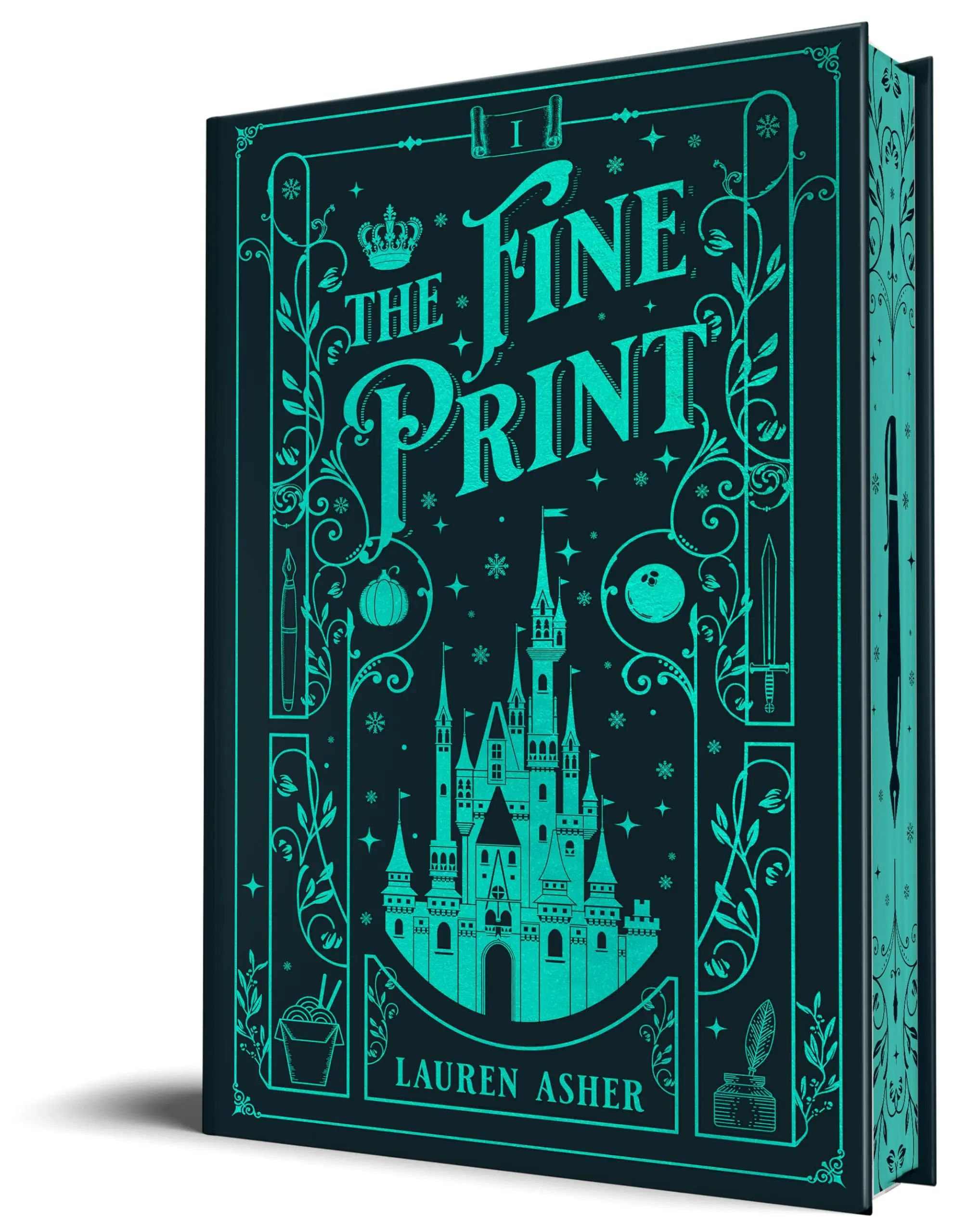 The Fine Print (Collector's Edition) -- Lauren Asher - Hardcover