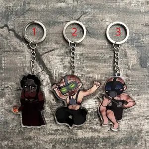 The Outlast Trials Ex-Pop Keychain – Acrylic Charm, Dark Horror Game Collectible Vibe – Gift for Horror Game Fans – Gift for Outlast Trials Fans – Gift for Collectors