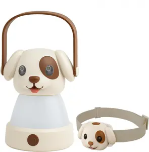 Kids Camping Essentials – LED Kids Lantern and Rechargeable Kids Headlamp Set | Multiple Purposes Kids Nightlight/Flashlight Toys –Holiday, Halloween N Birthday Gifts for Toddlers and Kids