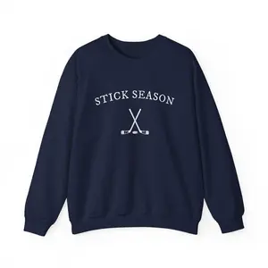 Stick Szn Hockey Crewneck, Hockey, Hockey Sweatshirt, Crewneck Sweatshirt