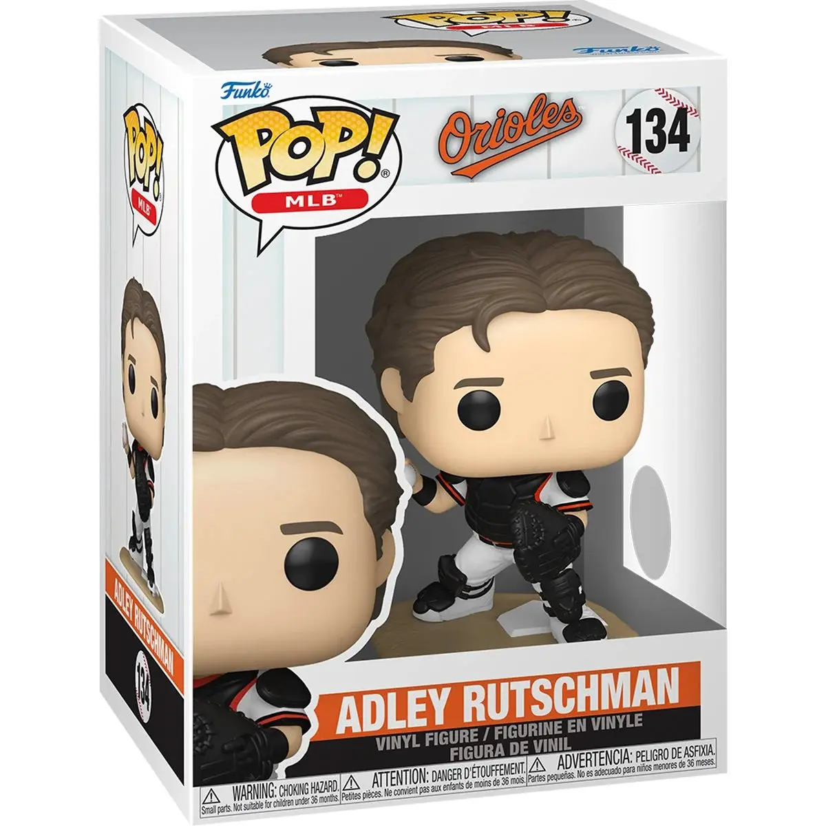 MLB Orioles Adley Rutschman Funko Pop! Vinyl Figure #134