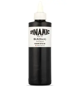 Dynamic Color Co Black Ink 8oz Bottle