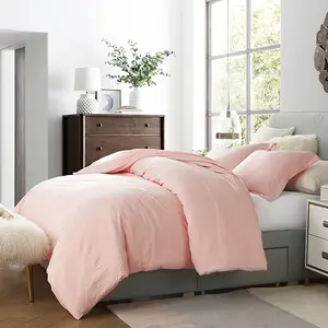 Natural Loft Coma Inducer Comforter with Cover - Rose Quartz
