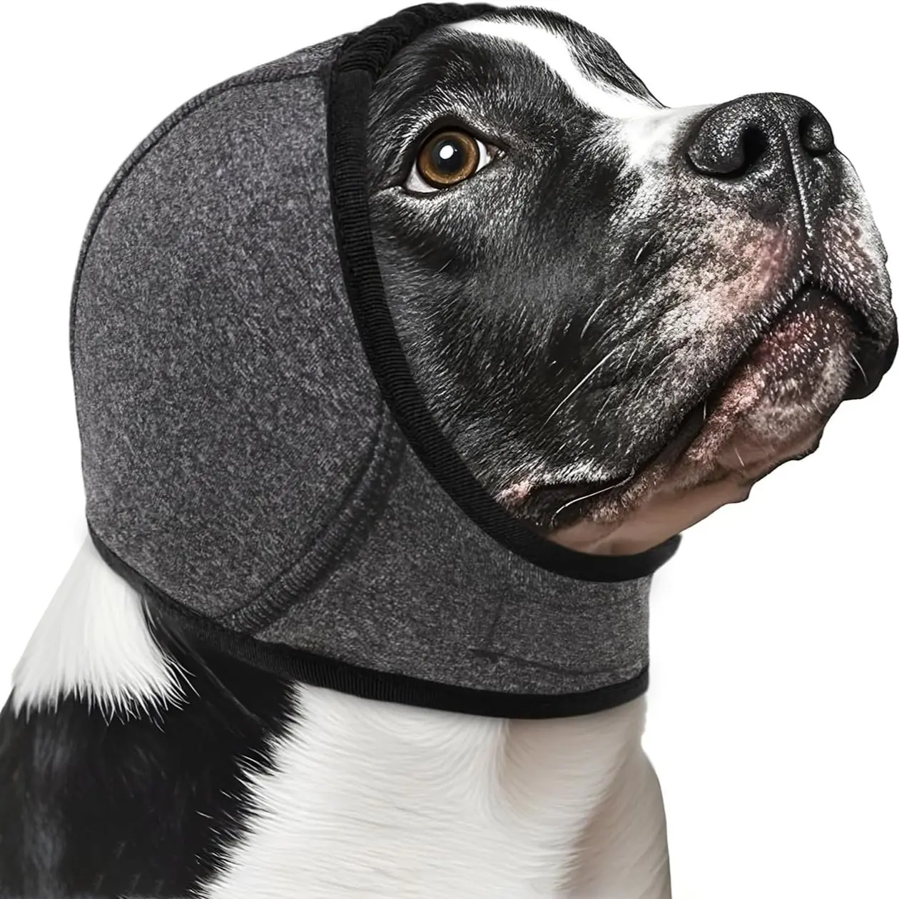 Dog Calming Head Wrap Hat Clothing, Waterproof, Quiet Ear Anti-Anxiety Cover for Anxiety Relief & Noise Protection
