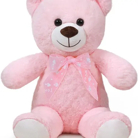 Chubbyjoy Ultra-Soft Plush Teddy Bear Stuffed Animal, 15.7in-23.6in Cute Collectible Huggable Kawaii Toy, Aesthetic Room Plush, Animals & Nature Themed Unisex Baby Shower Gift, Christmas Gifts for GF, Living Room Decor