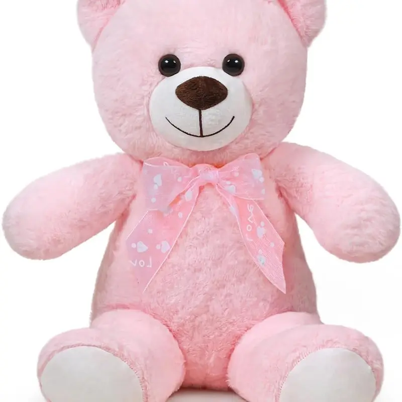 Chubbyjoy Ultra-Soft Plush Teddy Bear Stuffed Animal, 15.7in-23.6in Cute Collectible Huggable Kawaii Toy, Aesthetic Room Plush, Animals & Nature Themed Unisex Baby Shower Gift, Christmas Gifts for GF, Living Room Decor