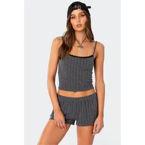 Irene Pointelle Tank Top