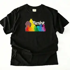 Original Save PBS-Resist Shirt. Political Protest, Save Public Broadcasting, Hands-Off Tee