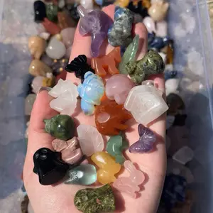 Mini Surprise Carvings - Colorful Stone Carvings in Various Shapes and Sizes for Collectors and Enthusiasts - Buy 2 for $5