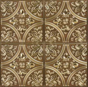 InHome NH2987 Chelsea Bronze Peel & Stick Tin Tiles, Decorative Appeal, Wall Decor, Backsplash