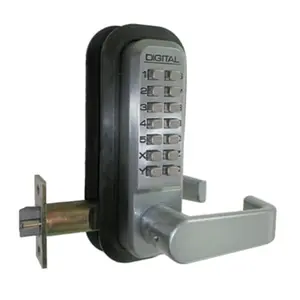 212 MAIN Lockey 2835-MG Marine Grade Mechanical Keyless Door Lock, with Passage Function for Motorcycle Security Needs