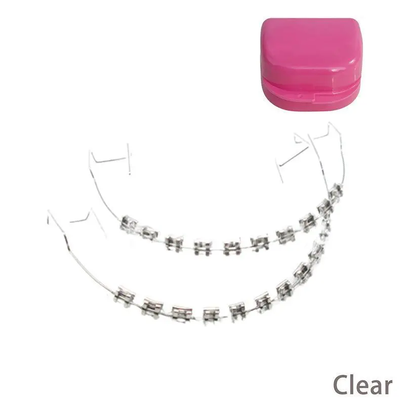 Dental Oral Tooth Socket Decorative Color Complete Tooth Socket Decorative Color Fashion Retainer Brace Wear Brace Orthodontic Accessories Pink Mouthpiece Dental Oral Tooth Socket Decorative Color Complete Tooth Socket Decorative Color Fashion Retainer Brace Wear Brace Orthodontic Accessories Pink Mouthpiece