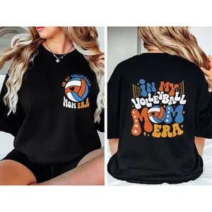 In My Volleyball Mom Era T-shirt, Custom Volleyball T-shirt, Mom T-shirt, Volleyball Mom Game Day Shirt