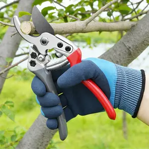 Labor Gloves and Pruning Shears Set, Durable Waterproof Gloves, Sharp and Sturdy Pruning Tool Kit for Garden Work
