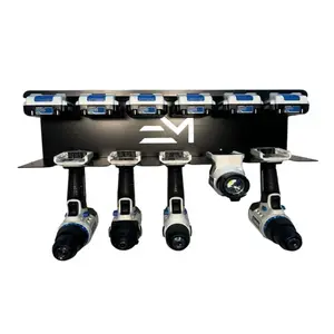 Drill & Battery Organizer compatible with Hart 20V Steel Garage Tool Storage
