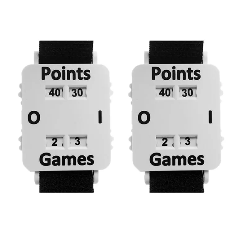 Score Keeper Wristband - Tennis Scoreboard with Adjustable Wristband for Adults Scorekeeper, Wrist Counter for Outdoor B