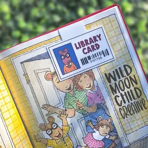 Arthur Library Card Magnetic Bookmark