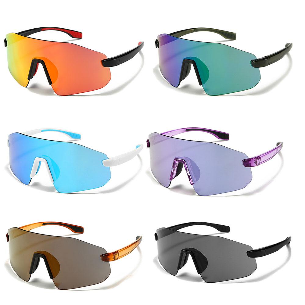 UV Protection Cycling Sunglasses for Men Women, 27g Ultra-Lightweight TAC Polarized Lens Oversized Sports Shades with TR Frame, Anti Glare for Running, Driving, Fishing, Golf, Baseball and Biking