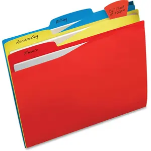 Avery 1/3 Tab Cut Letter Fastener Folder for Organized Storage and Easy Access in Accounting and Finance Departments