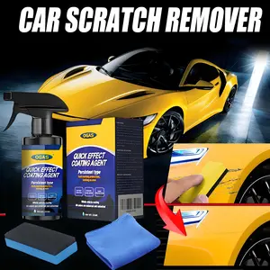 High-Performance Car Polishing Agent 120ML, All-Vehicle Brightening, Car Care Product, Includes Sponge and Cloth, Ca Prop 65 Compliant