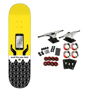 Alien Workshop Skateboard Complete Self Exalt Yellow 8.5" x 32.5"