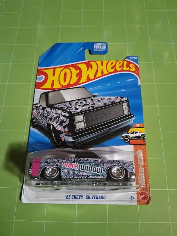 Custom Hot Wheels Black Widow
