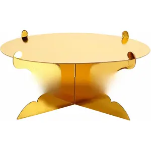 12 inch One Tier Cardboard Cake Stand Cupcake Stand for Birthday Wedding DIY Dessert Decoration