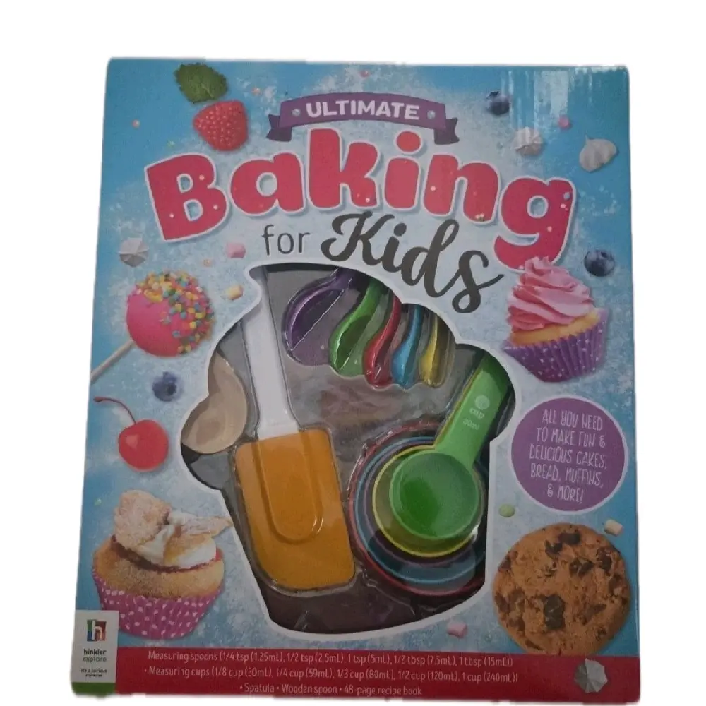 Ultimate Baking for Kids Kit - Cookbooks for Kids - Cooking with Children - Baking Utensils and Guides - Children's Hobbies - Learn to Bake - Baking for Kids Aged 8 to 12