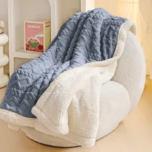 Luxurious Ultra-Soft New Release Snooztex Double-Layer Fleece Blanket Non-Shedding Winter Bed & Couch Throw, Machine Washable, Cozy Home Upgrade