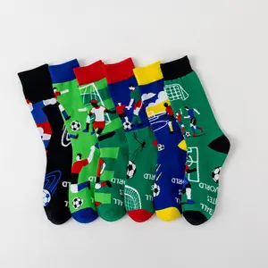 Perfect Match: Ideal for sports, casual outings, or everyday wear, these socks let you show off your love for soccer.