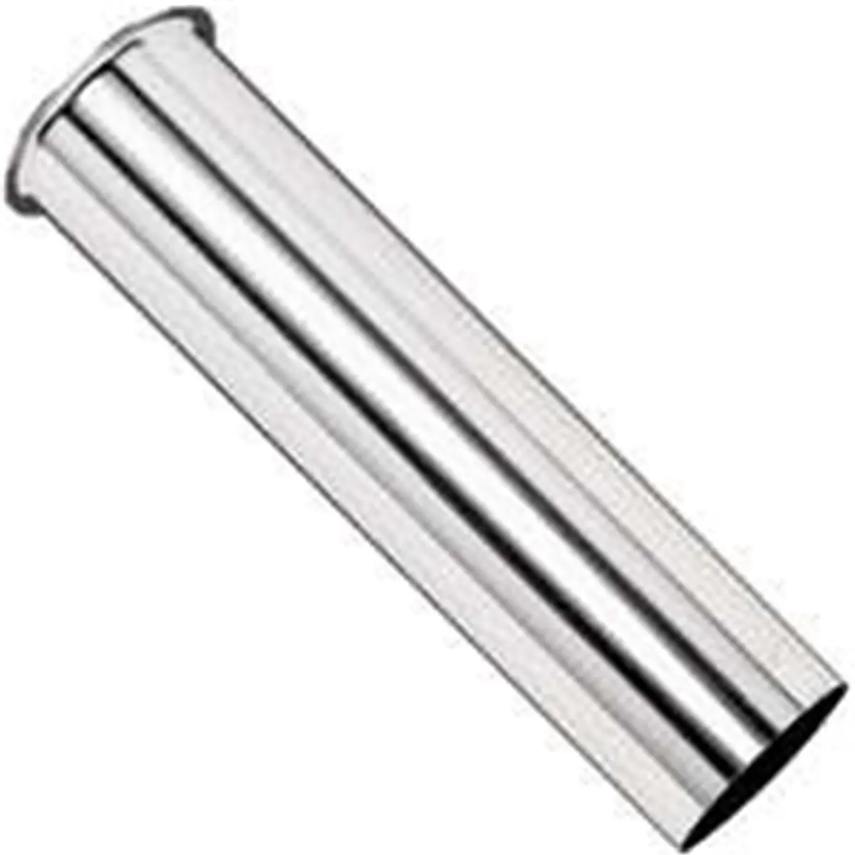 212 MAIN Plumbing Sink Tailpiece with Flanges for Plumbing - 22 Gauge, 1.5x6 In., Brass Base, Chrome Plating
