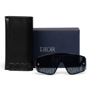 Pre-owned D26031798 Dior Sunglasses Black Smoke Pre-owned D26031798 Dior Sunglasses Black Smoke