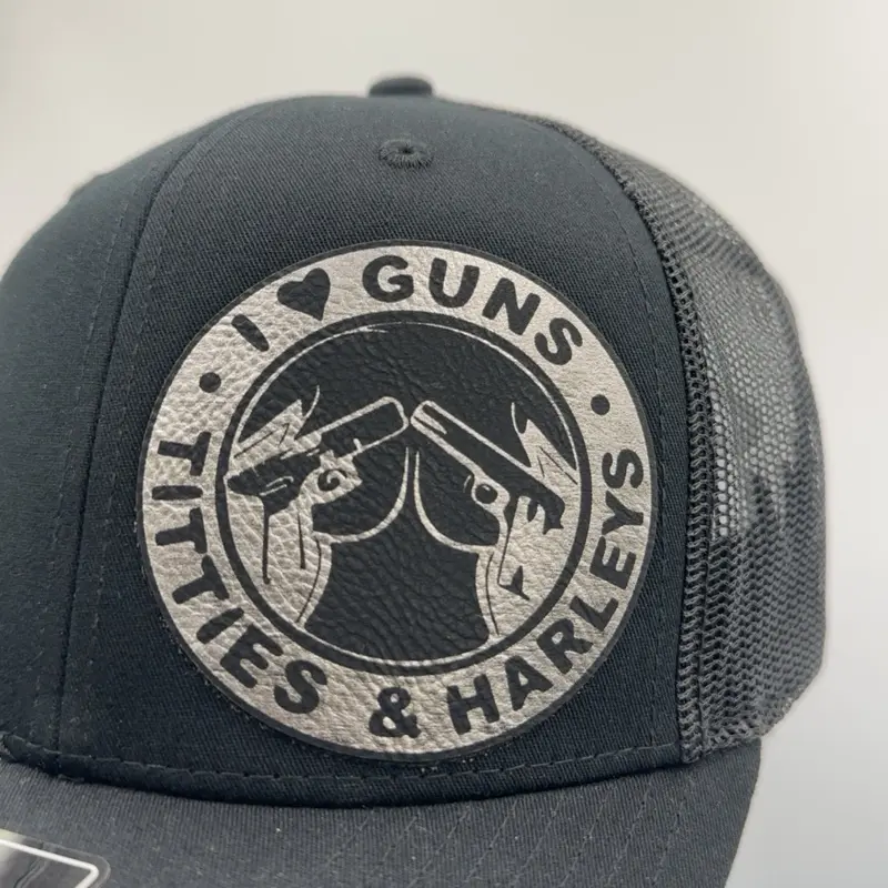 I Love Guns Titties & Harley’s Custom Made Patch Hat - Multiple Colors Adjustable Snap-Back Style - Available in Multiple Colors & Designs - Classic 112 to Flat Bill Flex Fit Styles casual baseball cap I Love Guns Titties & Harley’s Custom Made Patch Hat - Multiple Colors Adjustable Snap-Back Style - Available in Multiple Colors & Designs - Classic 112 to Flat Bill Flex Fit Styles casual baseball cap