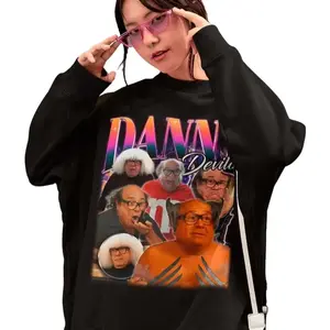 Danny DeVito Retro 90s Tee - Danny DeVito Sweatshirt & hoodie - Danny DeVito Fan Gift - Danny DeVito Merch Shirt - Danny DeVito T-shirt